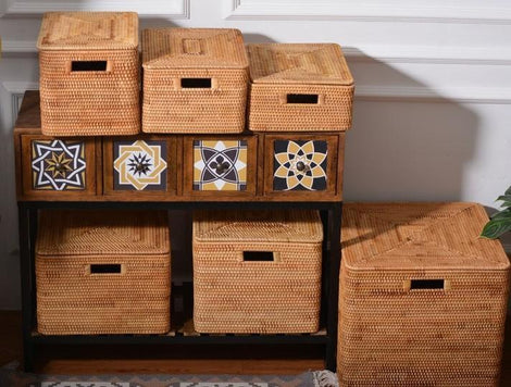 Storage Baskets for Shelves