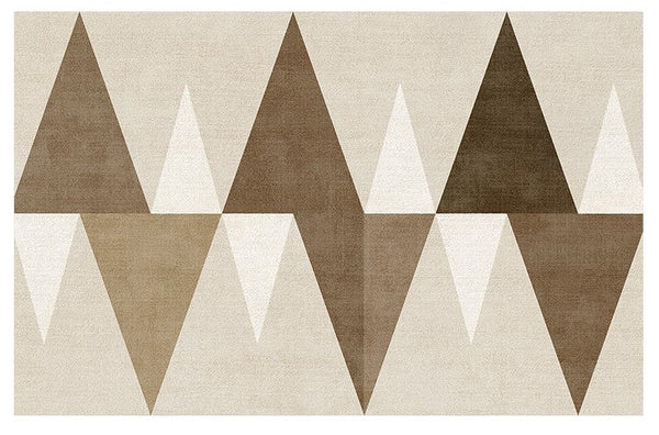 Abstract Contemporary Rugs for Bedroom, Large Modern Rugs in Dining Room, Contemporary Modern Rugs for Office-ArtWorkCrafts.com