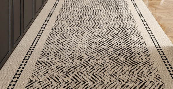 Kitchen Runner Rugs, Entrance Hallway Runners, Extra Long Narrow Runner Rugs, Easy Care Contemporary Modern Long Hallway Runners, Washable Entryway Runner Rug Ideas-ArtWorkCrafts.com