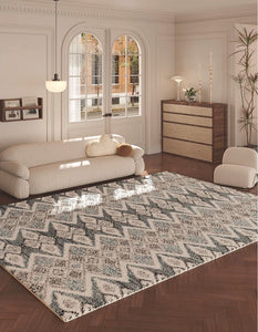 Modern Runner Rugs Next to Bed, Kitchen Runner Rugs, Bathroom Runner Rugs, Contemporary Runner Rugs for Living Room, Runner Rugs for Hallway-ArtWorkCrafts.com