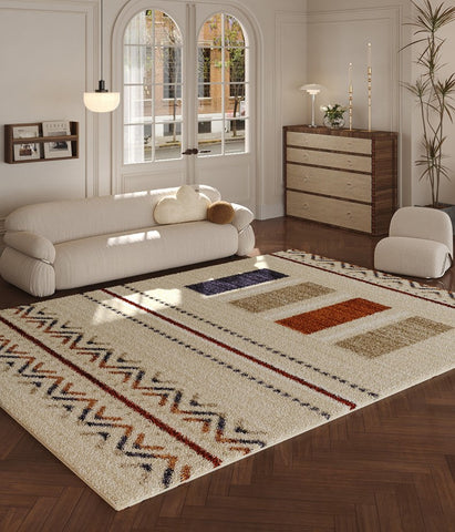 Bathroom Runner Rugs, Contemporary Runner Rugs for Living Room, Modern Runner Rugs Next to Bed, Kitchen Runner Rugs, Runner Rugs for Hallway-ArtWorkCrafts.com