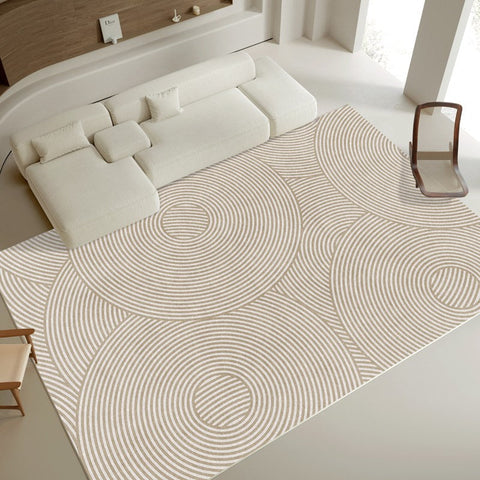 Large Geometric Modern Rugs, Bedroom Geometric Area Rugs, Living Room Area Rugs, Modern Rugs in Dining Room, Contemporary Modern Rugs for Office-ArtWorkCrafts.com