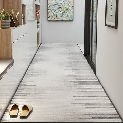 Simple Modern Long Hallway Runners, Kitchen Runner Rugs, Entryway Runner Rug Ideas, Long Hallway Runners, Long Narrow Runner Rugs, Entrance Hallway Runners-ArtWorkCrafts.com