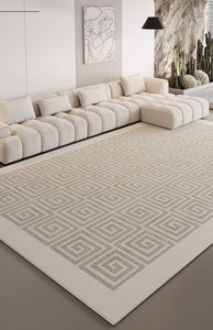 Large Area Rugs for Office, Modern Area Rug for Living Room, Bedroom Modern Floor Rugs, Contemporary Area Rugs for Dining Room-ArtWorkCrafts.com