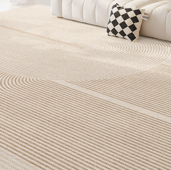 Contemporary Rugs for Dining Room, Large Modern Floor Carpets for Office, Bedroom Floor Rugs, Modern Rugs for Living Room-ArtWorkCrafts.com