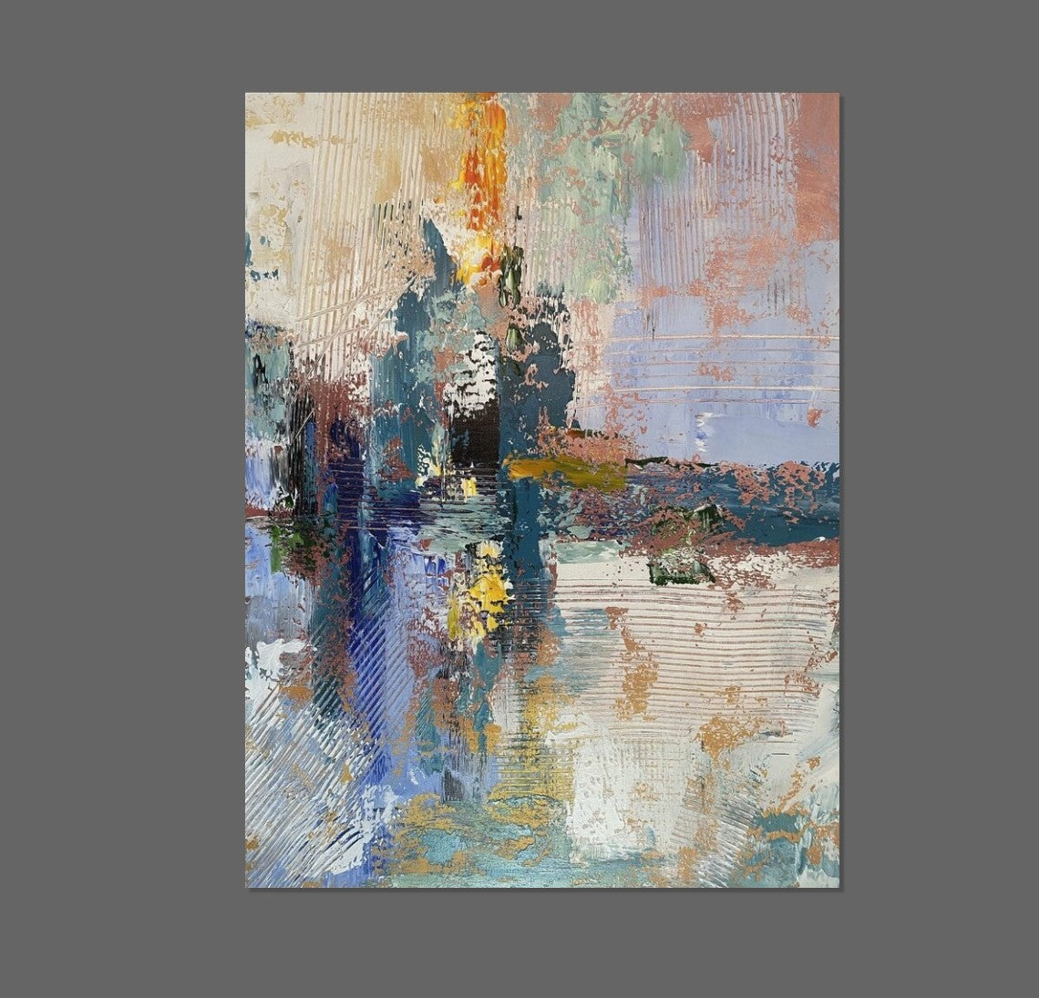 Living Room Acrylic Painting, Modern Wall Art Ideas for Dining Room, Large Canvas Painting, Contemporary Painting, Large Paintings for Bedroom-ArtWorkCrafts.com
