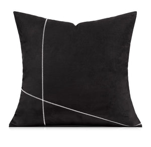 Abstract Decorative Throw Pillows for Living Room, Black Modern Pillows for Couch, Large Modern Sofa Pillow Cases, Decorative Pillow Covers-ArtWorkCrafts.com