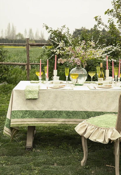 Farmhouse Table Cloth, Lilies of the Valley, Flower Pattern Tablecloth, Rectangle Tablecloth for Dining Room Table, Square Tablecloth, Wedding Tablecloth, Waterproof Tablecloth-ArtWorkCrafts.com