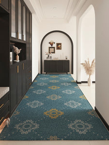 Modern Long Hallway Runners, Long Narrow Runner Rugs, Entrance Hallway Runners, Kitchen Runner Rugs, Contemporary Entryway Runner Rug Ideas-ArtWorkCrafts.com