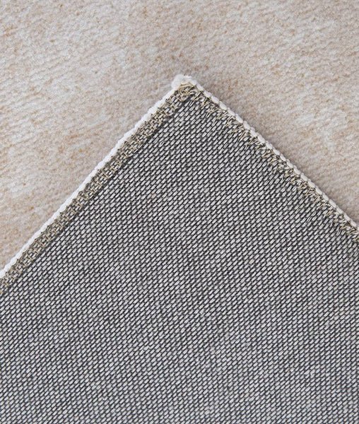 Grey Modern Rugs, Bedroom Modern Grey Rugs, Large Geometric Modern Rug Ideas for Living Room, Office Contemporary Floor Carpets-ArtWorkCrafts.com