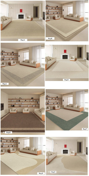 Large Modern Rugs in Living Room, Rectangular Modern Rugs under Sofa, Soft Contemporary Rugs for Bedroom, Dining Room Floor Carpets, Modern Rugs for Office-ArtWorkCrafts.com