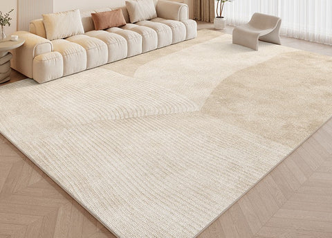 Abstract Contemporary Rugs for Bedroom, Large Modern Rugs in Living Room, Modern Rugs under Sofa, Dining Room Floor Rugs, Modern Rugs for Office-ArtWorkCrafts.com