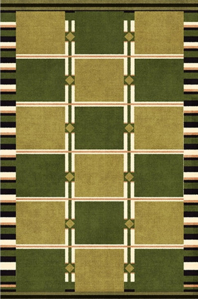 Contemporary Modern Rugs, Geometric Contemporary Rugs Next to Bed, Modern Rugs for Dining Room, Mid Century Area Rugs for Living Room-ArtWorkCrafts.com