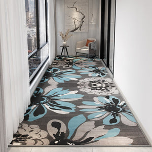 Modern Long Hallway Runners, Extra Long Narrow Runner Rugs, Bedside Long Runner Rugs, Washable Kitchen Runner Rugs, Entryway Runner Rug Ideas-ArtWorkCrafts.com