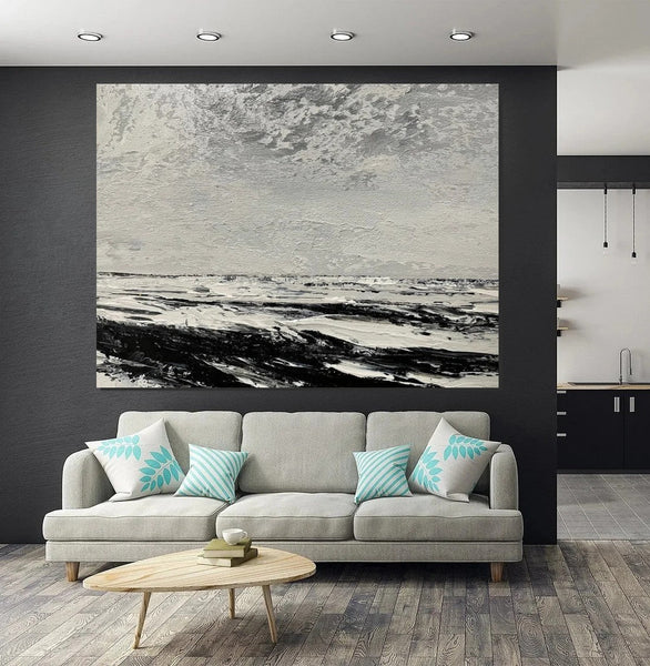 Large Paintings for Living Room, Extra Large Paintings, Acrylic Abstract Art, Modern Abstract Acrylic Painting, Living Room Wall Painting-ArtWorkCrafts.com