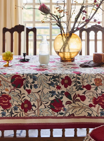 Oversied Modern Rectangular Tablecloth for Dining Room Table, Square Tablecloth for Kitchen, Extra Large Table Covers for Round Table-ArtWorkCrafts.com