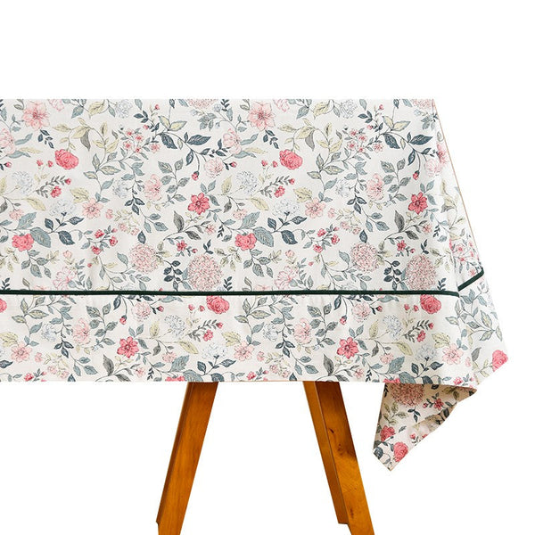 Country Farmhouse Tablecloth, Rustic Table Covers for Kitchen, Large Rectangle Tablecloth for Dining Room Table, Square Tablecloth for Round Table-ArtWorkCrafts.com