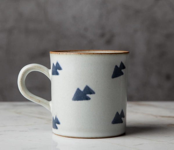 Latte Coffee Mug, Large Capacity Coffee Cup, Pottery Tea Cup, Handmade Pottery Coffee Cup-ArtWorkCrafts.com