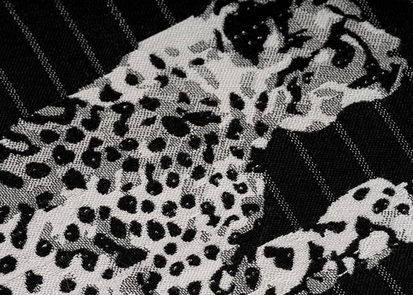 Large Modern Sofa Pillow Cases, Black Decorative Pillow Covers, Cheetah Modern Pillows for Couch, Abstract Decorative Throw Pillows for Living Room-ArtWorkCrafts.com