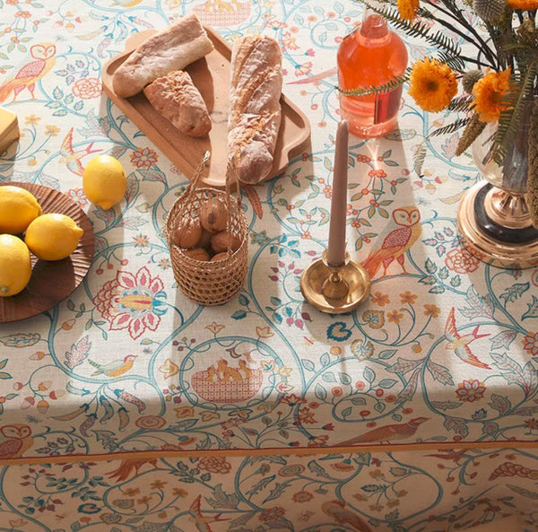 Outdoor Picnic Tablecloth, Large Modern Rectangle Tablecloth Ideas for Dining Room Table, Rustic Farmhouse Table Cover, Square Tablecloth for Round Table-ArtWorkCrafts.com