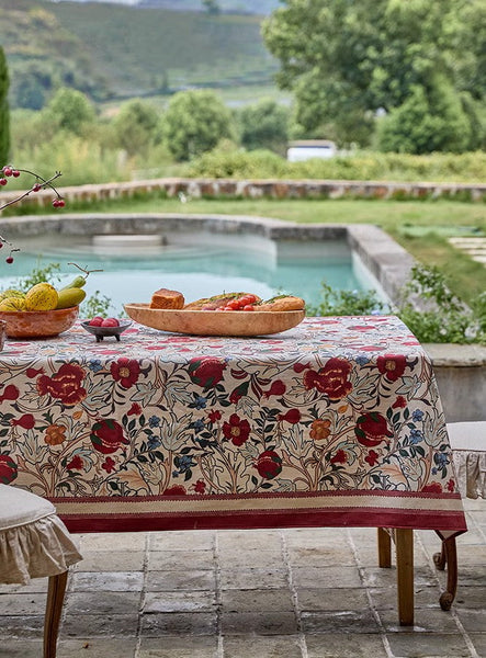 Oversied Modern Rectangular Tablecloth for Dining Room Table, Square Tablecloth for Kitchen, Extra Large Table Covers for Round Table-ArtWorkCrafts.com