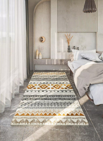 Contemporary Modern Rugs for Living Room, Bedroom Modern Area Rugs, Modern Rugs for Hallway, Geometric Modern Rugs for Dining Room-ArtWorkCrafts.com