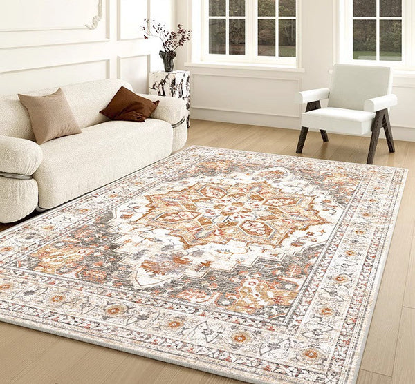 Extra Large Vintage Persian Rugs, Persain Rugs for Bedroom, Oversized Area Rugs for Living Room, Traditional Persian Rug, Vintage Area Rugs for Dining Room-ArtWorkCrafts.com