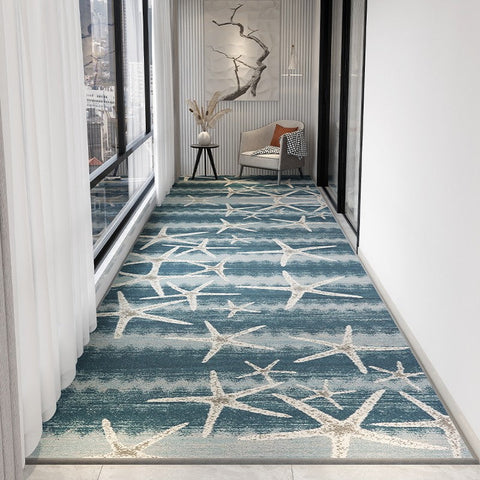 Entrance Hallway Runners, Extra Long Narrow Runner Rugs, Easy Care Contemporary Modern Long Hallway Runners, Washable Entryway Runner Rug Ideas, Kitchen Runner Rugs-ArtWorkCrafts.com