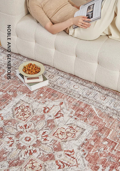 Oversized Area Rugs for Living Room, Extra Large Vintage Persian Rugs, Persain Rugs for Bedroom, Traditional Persian Rug, Vintage Area Rugs for Dining Room-ArtWorkCrafts.com