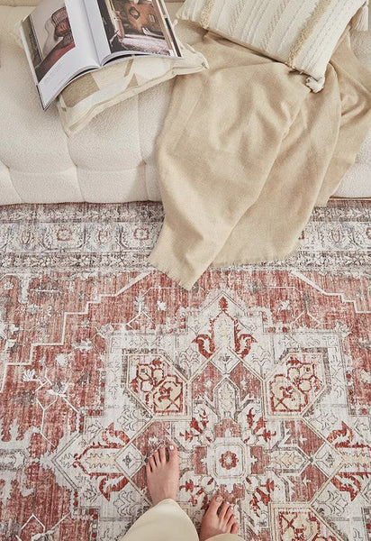 Oversized Area Rugs for Living Room, Extra Large Vintage Persian Rugs, Persain Rugs for Bedroom, Traditional Persian Rug, Vintage Area Rugs for Dining Room-ArtWorkCrafts.com