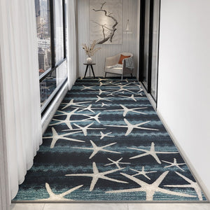 Modern Long Hallway Runners, Washable Entrance Hallway Runners, Extra Long Narrow Runner Rugs, Easy Care Contemporary Entryway Runner Rug Ideas, Kitchen Runner Rugs-ArtWorkCrafts.com