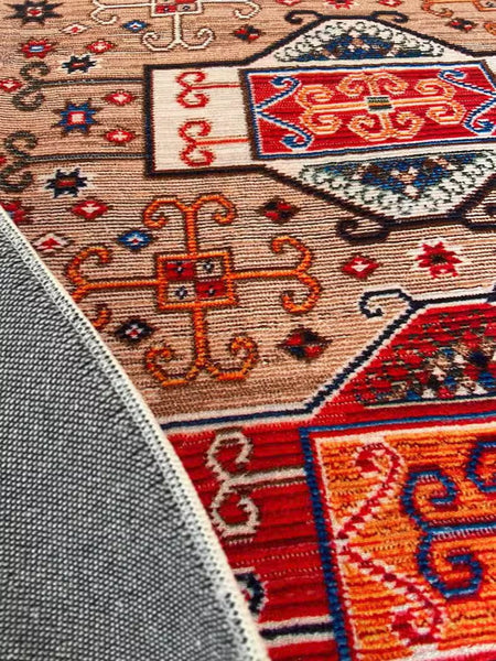 Morocco Area Rugs for Living Room, Persain Rugs for Bedroom, Traditional Colorful Persian Rugs, Vintage Area Rugs for Dining Room-ArtWorkCrafts.com