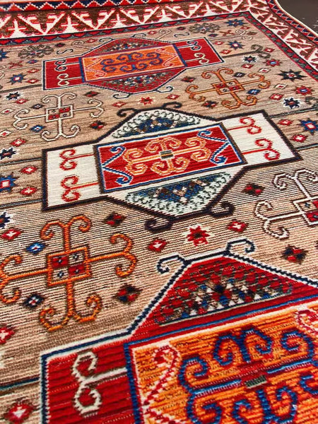 Morocco Area Rugs for Living Room, Persain Rugs for Bedroom, Traditional Colorful Persian Rugs, Vintage Area Rugs for Dining Room-ArtWorkCrafts.com