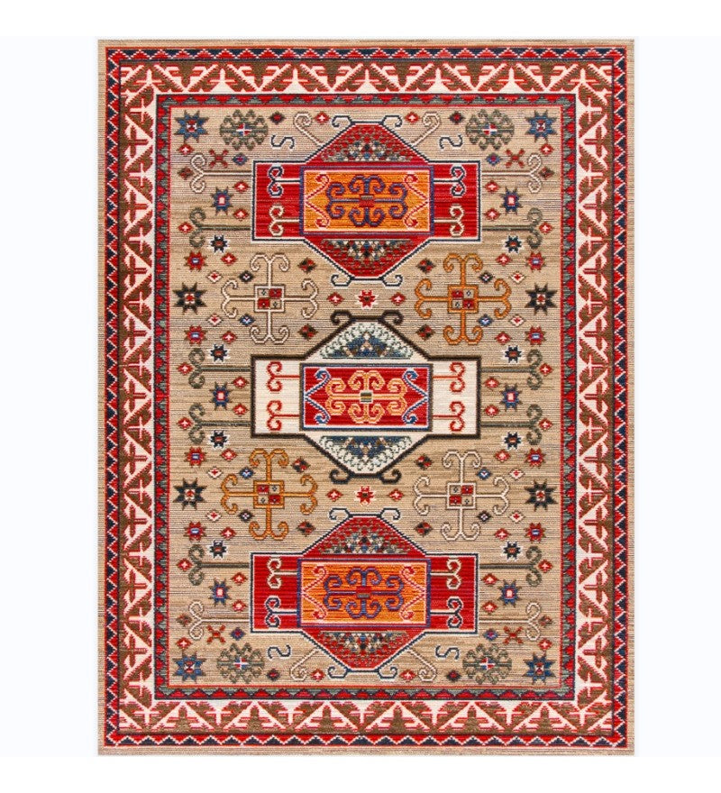 Morocco Area Rugs for Living Room, Persain Rugs for Bedroom, Traditional Colorful Persian Rugs, Vintage Area Rugs for Dining Room-ArtWorkCrafts.com