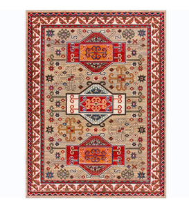 Morocco Area Rugs for Living Room, Persain Rugs for Bedroom, Traditional Colorful Persian Rugs, Vintage Area Rugs for Dining Room-ArtWorkCrafts.com