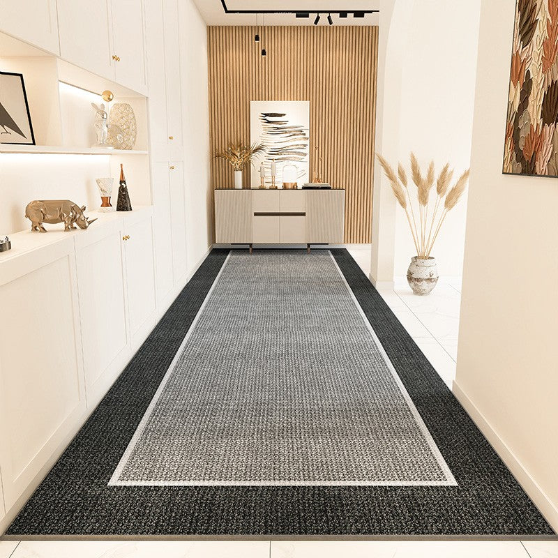 Simple Contepmorary Runner Rugs, Long Narrow Runner Rugs, Geometric Modern Long Hallway Runners, Modern Entryway Runner Rug Ideas, Long Hallway Runners-ArtWorkCrafts.com