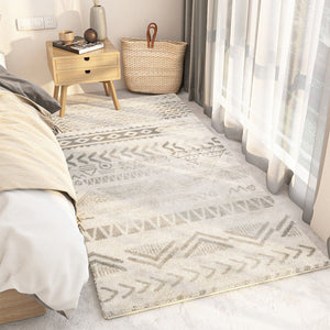 Kitchen Runner Rugs, Contemporary Modern Rugs for Living Room, Modern Runner Rugs for Hallway, Thick Modern Runner Rugs Next to Bed-ArtWorkCrafts.com