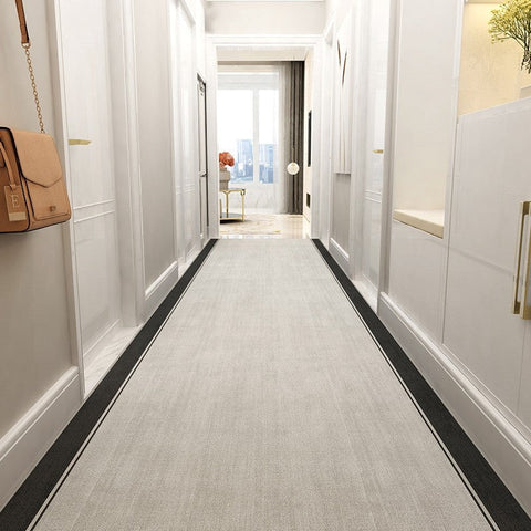 Modern Long Hallway Runners, Narrow Long Hallway Runners, Stain-resistant Non Slip Entryway Runner Rugs, Extra Long Narrow Runner Rugs, Entrance Hallway Runner Carpet-ArtWorkCrafts.com