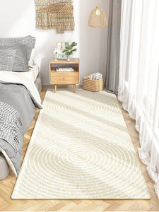 Modern Runner Rugs Next to Bed, Hallway Runner Rugs, Kitchen Runner Rugs, Bathroom Runner Rugs, Contemporary Runner Rugs for Living Room-ArtWorkCrafts.com