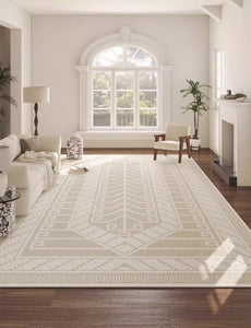 Large Modern Rugs for Living Room, Modern Rugs under Dining Room Table, Modern Carpets for Bedroom, Geometric Contemporary Modern Rugs Next to Bed-ArtWorkCrafts.com