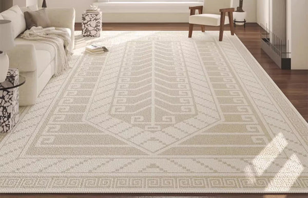 Large Modern Rugs for Living Room, Modern Rugs under Dining Room Table, Modern Carpets for Bedroom, Geometric Contemporary Modern Rugs Next to Bed-ArtWorkCrafts.com