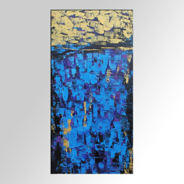 Custom Acrylic Art Painting, Large Canvas Art, Bedroom Canvas Art, Abstract Painting for Sale-ArtWorkCrafts.com