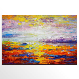 Custom Original Wall Art, Large Canvas Painting, Abstract Art Painting, Contemporary Artwork-ArtWorkCrafts.com