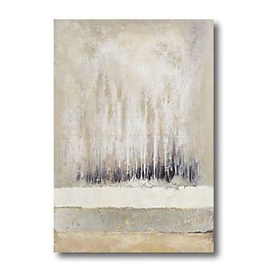 Simple Modern Acrylic Paintings, Forest Tree Painting, Canvas Painting Landscape, Abstract Landscape Painting, Paintings for Living Room-ArtWorkCrafts.com