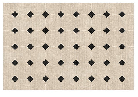 Large Modern Rugs for Living Room, Bedroom Modern Rugs, Dining Room Geometric Soft Rugs, Contemporary Modern Rugs for Office-ArtWorkCrafts.com