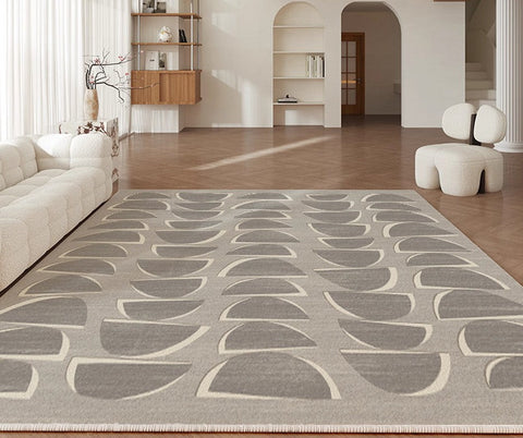 Modern Rugs for Bedroom, Modern Rugs for Dining Room, Large Modern Rugs for Living Room, Abstract Geometric Modern Rugs-ArtWorkCrafts.com