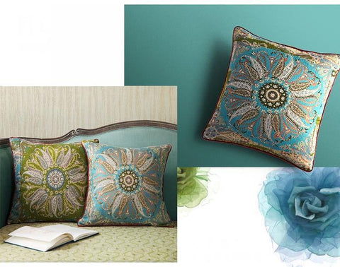 Decorative Throw Pillow, Beautiful Decorative Pillows, Decorative Sofa Pillows for Living Room, Throw Pillows for Couch-ArtWorkCrafts.com