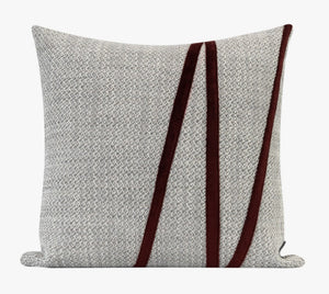 Light Gray Contemporary Throw Pillow for Living Room, Simple Modern Sofa Throw Pillows, Modern Decorative Throw Pillows for Couch-ArtWorkCrafts.com