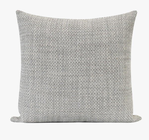 Light Gray Contemporary Throw Pillow for Living Room, Simple Modern Sofa Throw Pillows, Modern Decorative Throw Pillows for Couch-ArtWorkCrafts.com