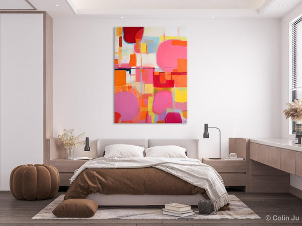 Large Contemporary Wall Art, Extra Large Paintings for Bedroom, Abstract Wall Paintings, Heavy Texture Canvas Art, Original Modern Painting-ArtWorkCrafts.com